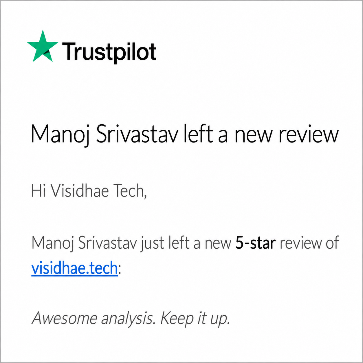 Testimonial Feedback